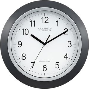 WT-3129B นาฬิกาแขวนอะนาล็อกอะตอมมิกสีดำขนาด 12 นิ้ว แพ็ค 1 ชิ้น - Product Image 1