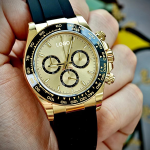 Montre mécanique de luxe EWE FC Factory, haute qualité, caoutchouc, mode, 40 mm, verre saphir, automatique, étanche 100 m, sport, plongée - Product Image 4