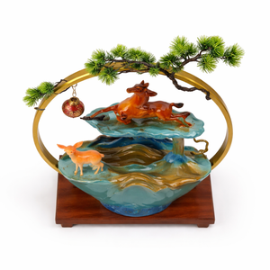 La cascada de humo del incienso "Ma Dao Thanh Cong" simboliza un comienzo próspero. - Product Image 3