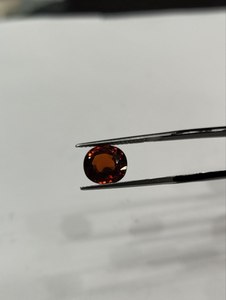 Gemma Sciolta Naturale Africana Hessonite Gomed Taglio Cuscino Rotondo da 6 Carati con Cambiamento di Colore per Gioielleria Fine - Product Image 2