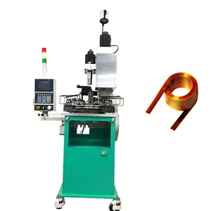 Automatic Copper Flat Big Coil Wire Winding Machine For Electric Motor Winding