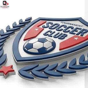 Écussons de club de football style classique en acier, symboles d'équipe pour maillots de football, uniformes sportifs, décoration de vêtements - Product Image 5