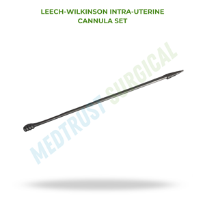 Set de Cánulas Intrauterinas Leech Wilkinson de Acero Inoxidable, Instrumento Ginecológico para Infusión Uterina - Product Image 2