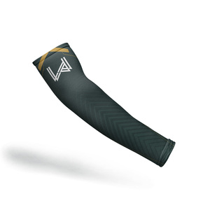 Manches de compression longues pour hommes, imprimées sur mesure, anti-UV, anti-bactériennes, en tissu polyester respirant pour la gym, le fitness et le cyclisme - Product Image 5