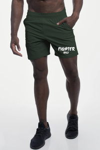 กางเกงขาสั้นออกกำลังกายผู้ชาย ผ้าฝ้าย สำหรับฟิตเนส วิ่ง ออกกำลังกาย แห้งเร็ว น้ำหนักเบา - Product Image 6