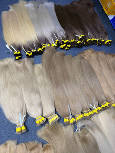 Extensiones de Cabello Pre-Adheridas a Granel, Teñidas, Naturales, Lisas, Rizadas Románticas, Onduladas Profundas, de un Solo Donante, Cabello Nasa, Fábrica Vietnamita - Product Image 6