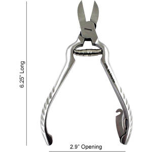 Coupe-ongles incarnés Outil de manucure et de pédicure en acier inoxydable robuste pour podologues - Product Image 2