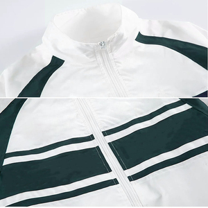 Clothing Brand Manufacture Batch High Quality With a Stand Collar <b>Reflective</b> Stripes Windproof Windbreaker <b>Jacket</b> for <b>men</b> - Product Image 2