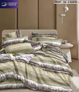 ผ้าปูที่นอนรัดมุมลายทางแบบหนาพิเศษ ขนาดคิงไซส์ เนื้อผ้านุ่มพิเศษ 400 เส้นด้ายไมโครไฟเบอร์ เหมาะสำหรับใช้ในโรงพยาบาลและโรงแรม - Product Image 5