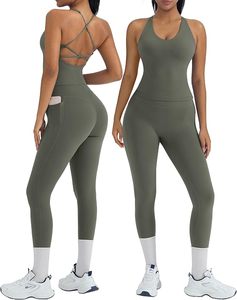 Premium <b>Women</b> Fitness <b>Compression</b> <b>Leggings</b> Seamless High Waist Sports Bra High Support Breathable Training Workout Running - Product Image 1