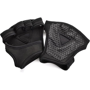 CrossFit Workout Gloves <b>Half</b> Finger Anti <b>Slip</b> Weight Lifting Gym Training Breathable Palm Protection Polyester Fitness - Product Image 6