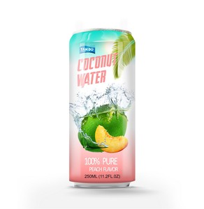 Bebida Tan Do, Marca Privada, Agua de Coco 100%, Lata de Aluminio 250ml/330ml/500ml, OEM, Mejor Servir Fría, Hanoi, Vietnam - Product Image 3