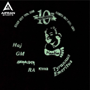 แผ่นแปะเรืองแสง AIFRAN สำหรับติดเสื้อแจ็คเก็ต หมวก และอุปกรณ์ต่างๆ ทำจากยางนิ่ม - Product Image 4