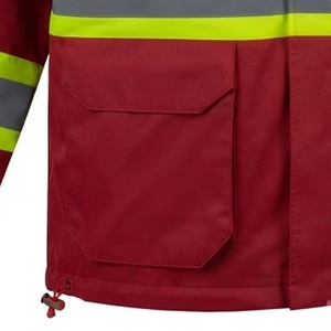 Full Customized Workwear Stand Collar <b>Waterproof</b> <b>Working</b> Jacket for Men Wholesale Rate Hi Vis Workwear Jackets - Product Image 4