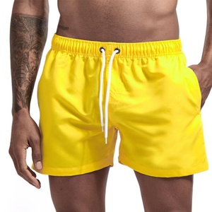 Unique Design Breathable Spandex/Cotton <b>Elastic</b> <b>Waist</b> Gym <b>Shorts</b> Factory Cheap Price <b>Men</b> Summer Solid Color Beachwear <b>Shorts</b> - Product Image 5