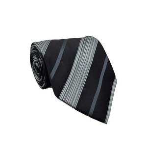 Cravate pour homme de qualité supérieure pour les occasions professionnelles ou de fête, cravate rayée intemporelle pour homme, compagnon idéal pour un costume classique - Product Image 3