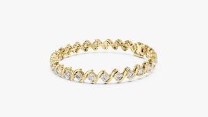 Pulsera de Diamantes Cultivados en Laboratorio, Plata de Ley 925, Joyería de Lujo Personalizada para Mujer, para Moda y Regalo, Venta al Por Mayor - Product Image 5