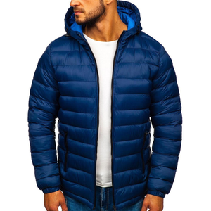 Chaquetas de Invierno para Hombre con Logotipo Personalizado y Posición Frontal - Impermeables, Resistentes al Viento, con Capucha y Cuello Alto - Venta al Por Mayor - Product Image 3