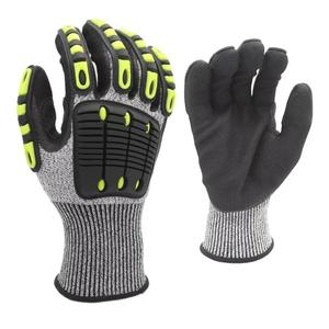 Guantes de Trabajo de Cuero Sintético de Alto Rendimiento para Trabajos Mecánicos Difíciles - Product Image 5