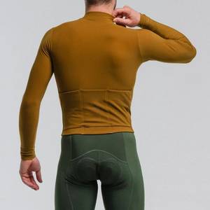 Nouvelle arrivée, maillot de cyclisme à manches longues respirant anti-UV pour l'été, léger, séchage rapide, uniformes de cyclisme pour hommes - Product Image 6