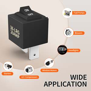 Interruptor de derivación de relé 9038, paquete de 6, para GM, BMW, Audi, Chrysler, herramienta de diagnóstico de bomba de combustible con control robusto y fácil de usar - Product Image 1