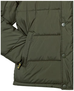 Veste d'hiver matelassée personnalisée OEM en gros pour hommes, style streetwear, imperméable, coupe-vent, à capuche, manteau chaud de créateur - Product Image 6