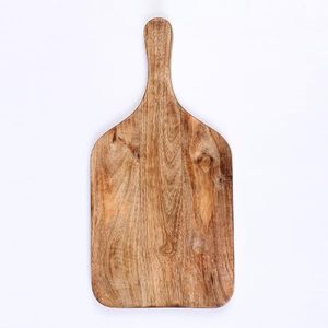 Juego de 3 tablas de cortar de bambú con certificación FSC, con ranura profunda para jugos, juego de tablas de cortar para cocina con asas laterales - Product Image 3