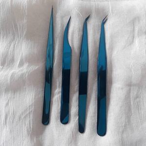 Pinzas para Pestañas de Acero Inoxidable con Punta de Fibra, Dentadas, con Opción de Logotipo Personalizado - Venta al por Mayor - Product Image 3