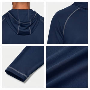 Sudadera con Capucha de Pesca Sublimada, Camiseta de Manga Larga de Alto Rendimiento, Sudadera con Capucha Personalizada con Estampado de Pesca, Sudadera Textil con Control de Humedad para Exteriores - Product Image 6