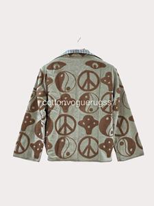 Hand Embroidered Women's Luxury Coat Handmade Velvet Suzani Eco-Friendly Winter <b>Boho</b> for Party Wear - Product Image 4