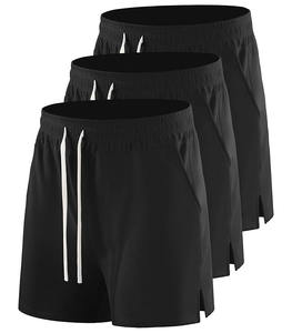 Pantalones Cortos Casuales para Hombre, Corte Clásico, 100% Algodón, Cintura Elástica, Personalizables, Antiarrugas, Multibolsillos, para Uso Diario - Product Image 1