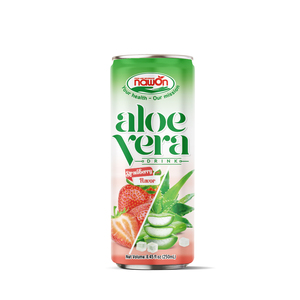 Aloe Vera Juice Drink HALAL 250ML Canned Wholesale Price Puree 70% Purity NAWON <b>Beverage</b> Manufacturer OEM Available - Product Image 3