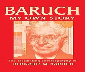 Mon propre récit de vie de Bernard Baruch, livre en anglais à couverture souple, livre de mémoires sur le leadership en entreprise - Product Image 1