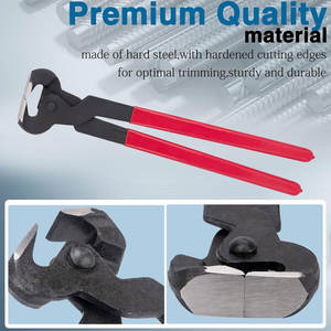 Cortauñas para Caballos de Acero Inoxidable Reutilizables con Empuñadura de Goma, Tamaño Personalizado, Resistentes, para Herradores - Product Image 2