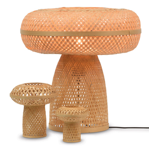 Lampe de table pour chambre et salon, prix direct usine, lampe en bambou, lampes artisanales de qualité supérieure - Product Image 3