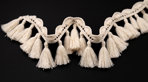 ลูกไม้ฝ้ายทำมือประดับพู่สำหรับผ้าม่านตกแต่งบ้าน - Product Image 6