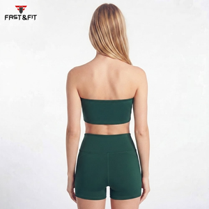 Ensemble soutien-gorge et short pour femme, léger et solide, en toile de haute qualité, tissu personnalisé respirant, best-seller - Product Image 2
