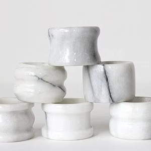 แหวนใส่ผ้าเช็ดปากลายหินอ่อนแหวนใส่ผ้าเช็ดปากลายหินอ่อน - Product Image 1