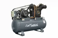 Compresor de Aire Reciprocante de Alta Presión con Tanque de Aire, Sistema de Compresión de Aire Industrial para Aplicaciones en Fábrica