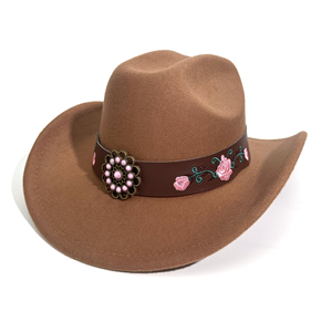 หมวกคาวบอยแจ๊สแบบยูนิเซ็กซ์ ผ้าไนลอนผสมไหมและฝ้าย ดีไซน์ตะวันตก  รักษ์โลก ระบายอากาศได้ดี ขายส่ง พร้อมริบบิ้นแฟชั่น สำหรับกิจกรรมกลางแจ้ง - Product Image 2