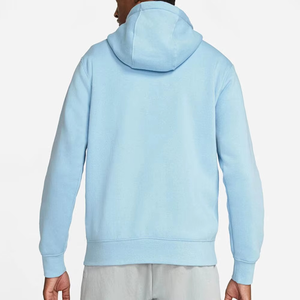 Sweat à capuche zippé bleu ciel pour homme – Veste polaire premium décontractée style streetwear en coton doux – Tendance hiver - Product Image 2