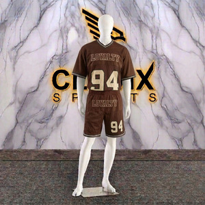 Ensemble T-shirt et short en mesh léger à séchage rapide pour la gym, le sport, la course et l'entraînement, personnalisable avec logo, idéal pour l'été - Product Image 1