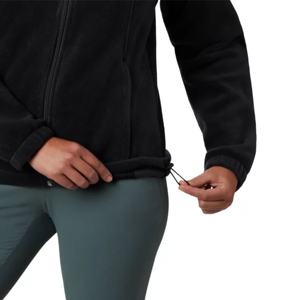 Veste polaire classique à manches longues, vêtements de travail, col montant, vestes polaires en sherpa, hauts polaires chauds pour femmes pour l'hiver - Product Image 3