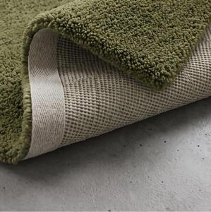 Alfombra Antideslizante de Lana Verde Oliva, Tejida a Mano, con Textura Suave, para Sala de Estar, Dormitorio, Decoración Moderna para el Hogar - Product Image 6