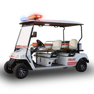 Carro de golf diésel usado de alta calidad con transmisión manual Nueva condición para uso de ambulancia de primera respuesta - Product Image 5