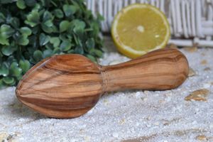Squeezer Grips Wooden Lemon <b>Reamer</b> Daily Use Kitchenware Items Decorative Use Fast Shipping Natural Craft - Product Image 2
