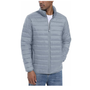 Blouson court matelassé léger avec logo brodé personnalisé – Fabrication de manteaux matelassés tendance pour le streetwear - Product Image 6