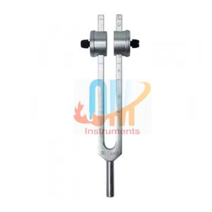 Diapasón de Acero Inoxidable de Alta Calidad para Suministros Médicos Portátiles OldMed Instruments, Pesas Fijas, No Magnético, Resistente a la Corrosión - Product Image 1