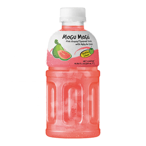 Boisson à la goyave rose très vendue avec nata de coco 320ml, marque Mogu Mogu, boisson moelleuse, prix compétitif, vente en gros, exportation - Product Image 1