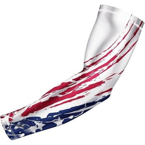 Mangas de compresión con diseño elegante, protección UV, tela refrescante, ligeras y elásticas, perfectas para entrenamiento al aire libre. - Product Image 1